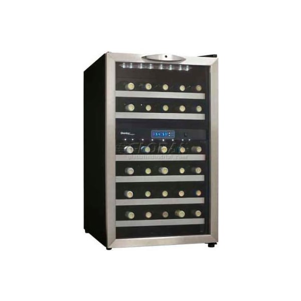 Danby Products Inc Danby DWC114BLSDD Wine Cooler, 38 Bottle Capacity